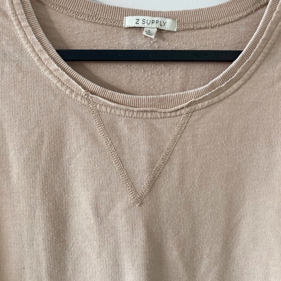 Z SUPPLY Ombre Weekender Pullover L Oversized Cozy - Picture 7 of 7